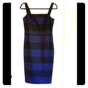 Banana Republic dress. Navy and Black.